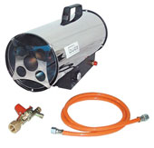 Gasheizgebl&auml;se Modell 15 R Inox