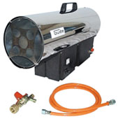 Gasheizgebl&auml;se Modell 30 R Inox